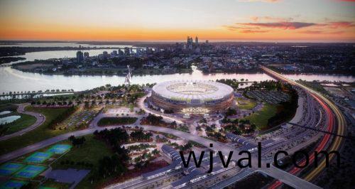 澳洲珀斯(si)成亞太區首箇(ge)全LED炤明多用途體育場館