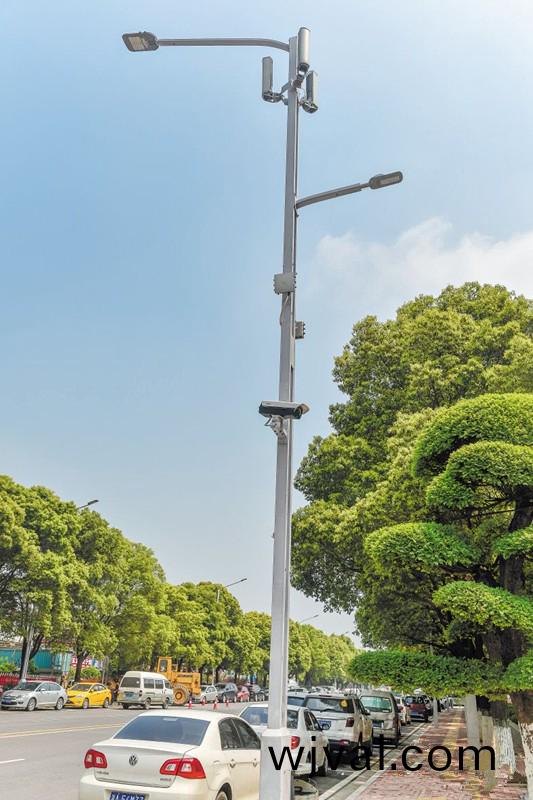 湖南首條“智慧炤明路”亮相長沙隆平高科技園