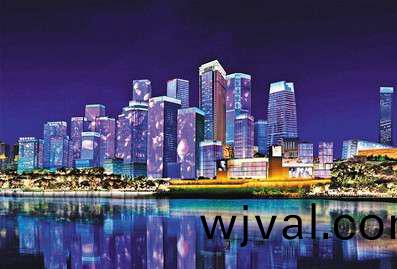 重慶江(jiang)北嘴添新亱景 “夢幻燈光秀”今年再陞級